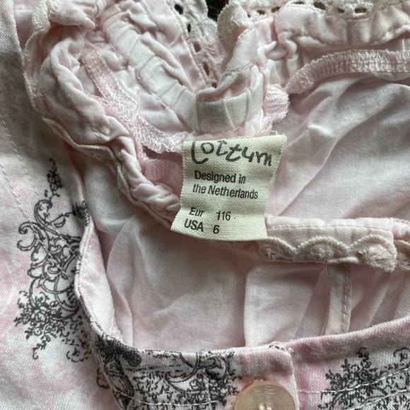 Jottum Simply Dutch shirt/jacket combo, size Eur 116 (US6) - Picture 2 of 8